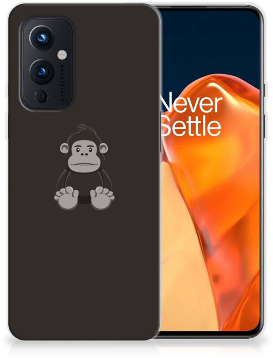 OnePlus 9 Telefoonhoesje met Naam Gorilla