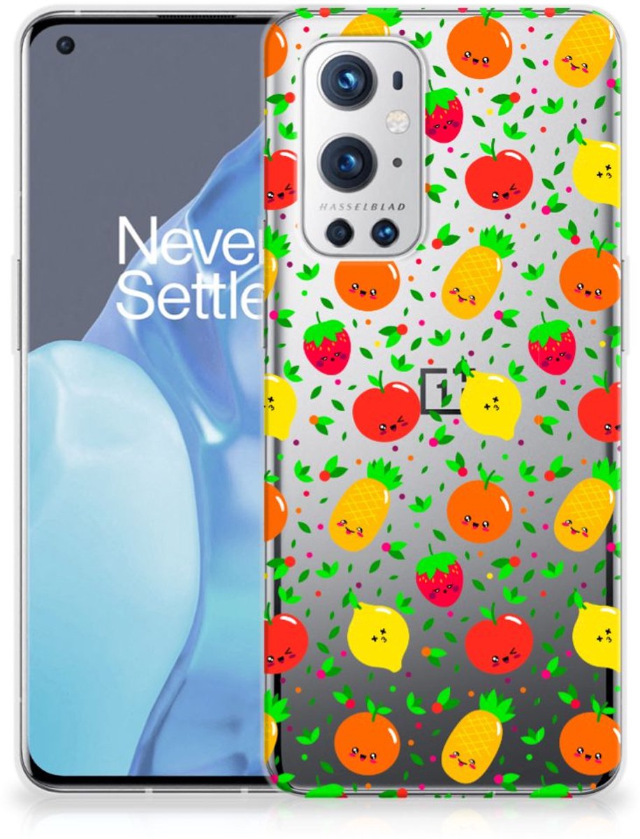 OnePlus 9 Pro Siliconen Case Fruits