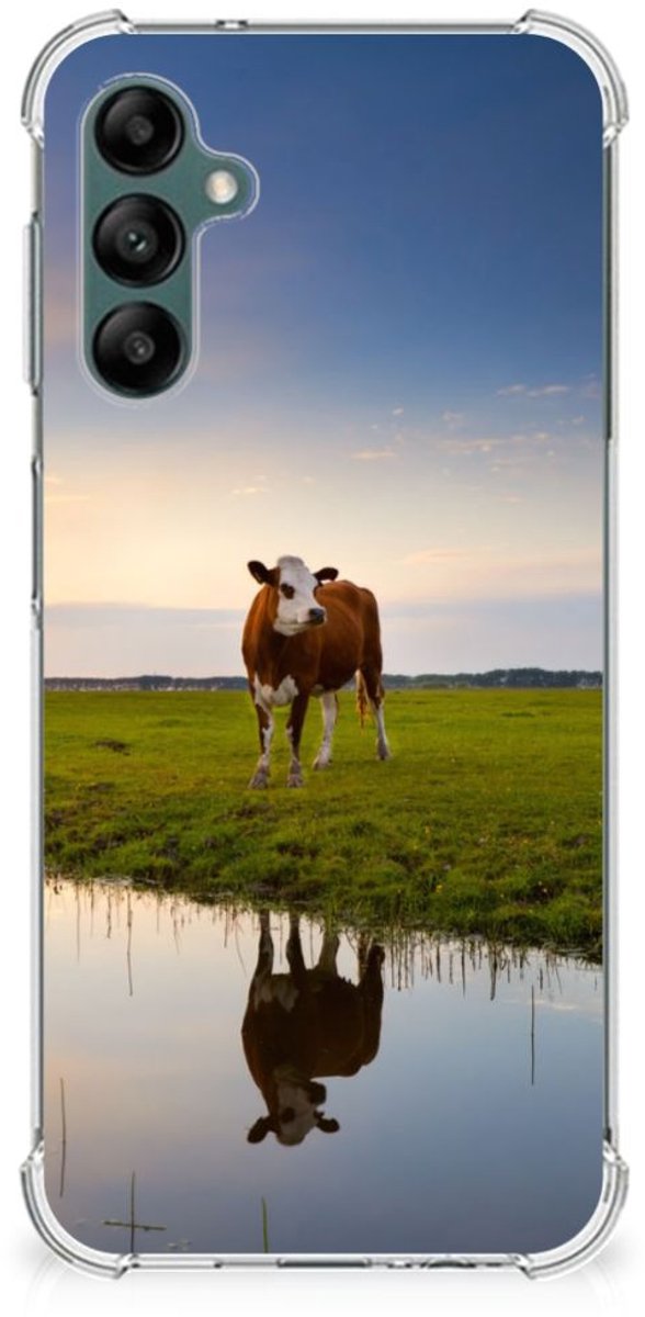 Back Cover voor Samsung Galaxy A14 5G/4G Case Anti-shock Koe
