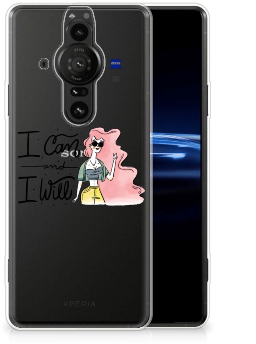 Sony Xperia Pro-I Telefoonhoesje met Naam i Can