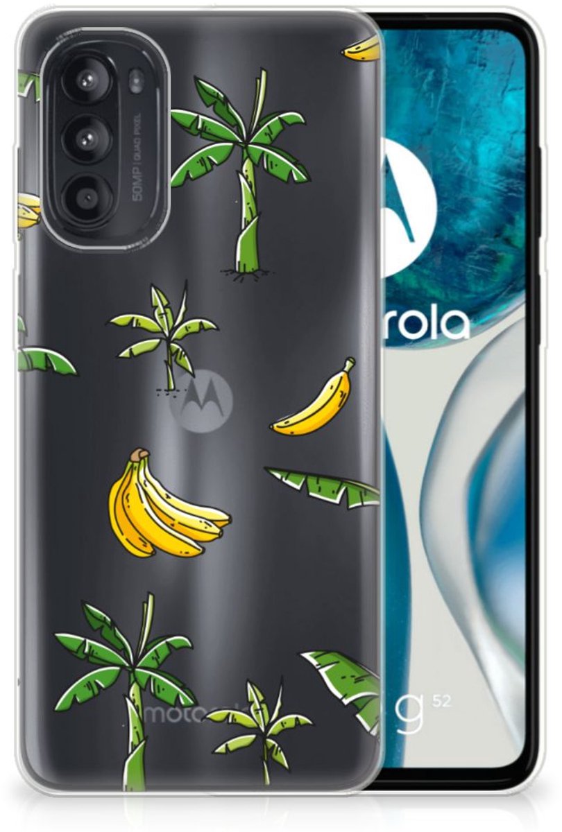 Motorola Moto G52/G82 TPU Case Banana Tree