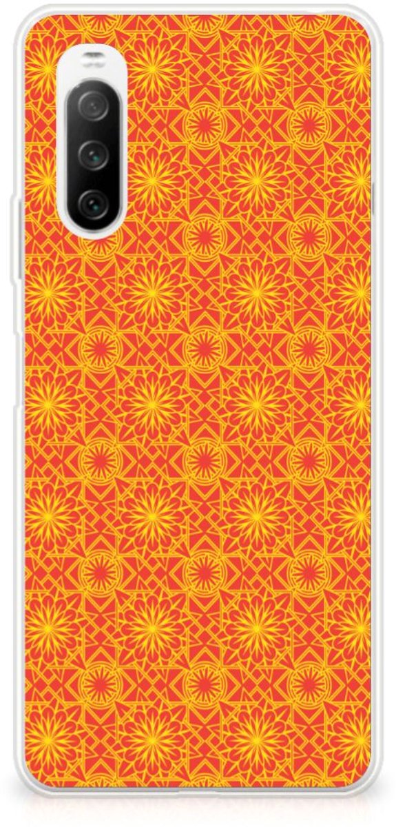 Sony Xperia 10 III TPU bumper Batik Oranje