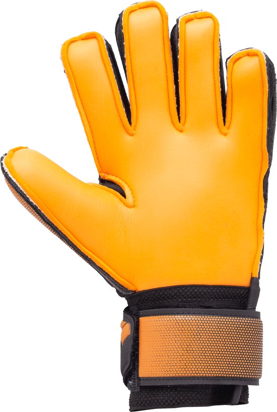 Gladiator Sports Kids Black/Orange Keepershandschoenen - Maat 8