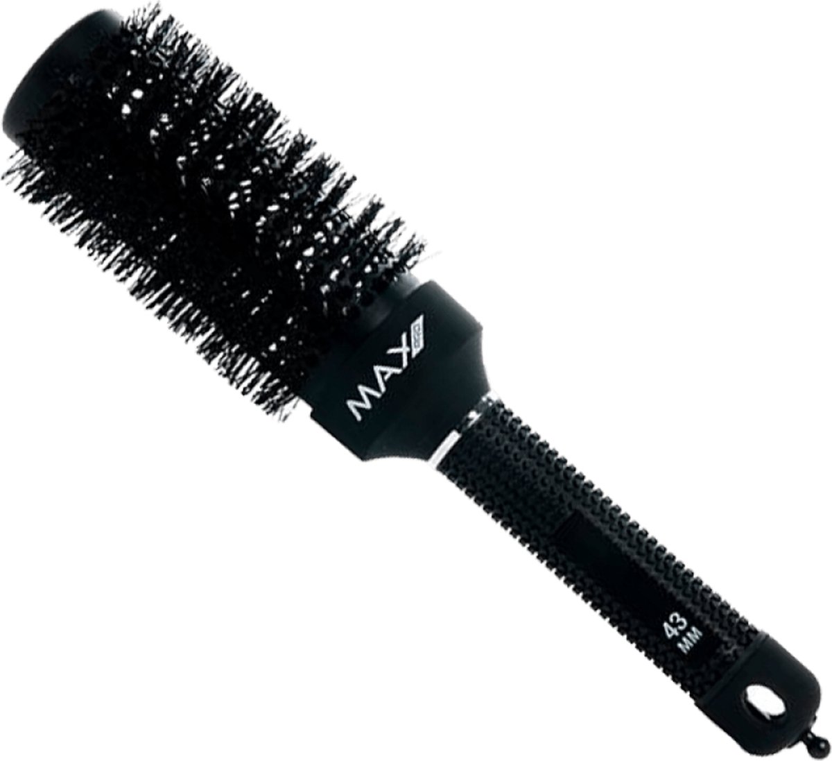 Bol.com Max Pro Keramische Ronde Borstel 43mm - Barber borstel - Jongens en meisjes - Round brush - Brostel - Roundbrush - Krulb... aanbieding