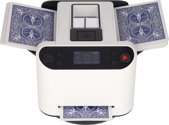 Kaartenschudmachine handmatig met slinger