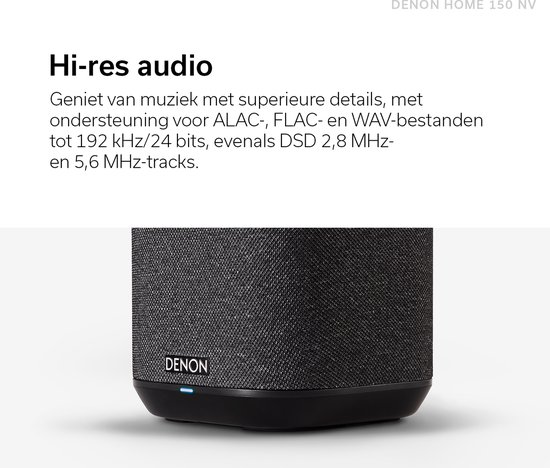 Denon Home 150 NV Compacte HEOS Built-In Multiroom Technologie (Black) (8/8)