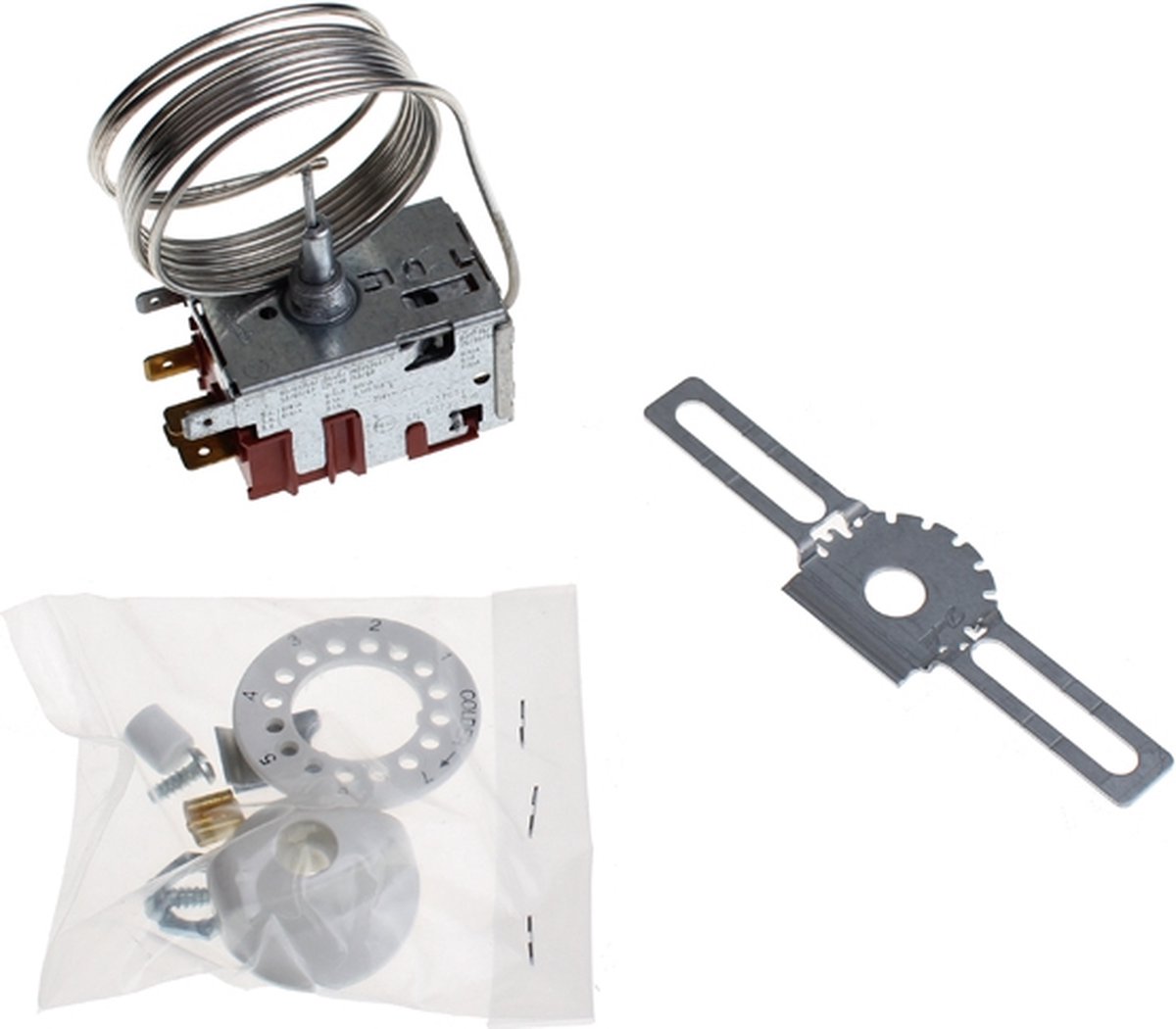 DANFOSS - THERMOSTAAT DANFOSS NR2 MET DRUKKNOP - 077B7002