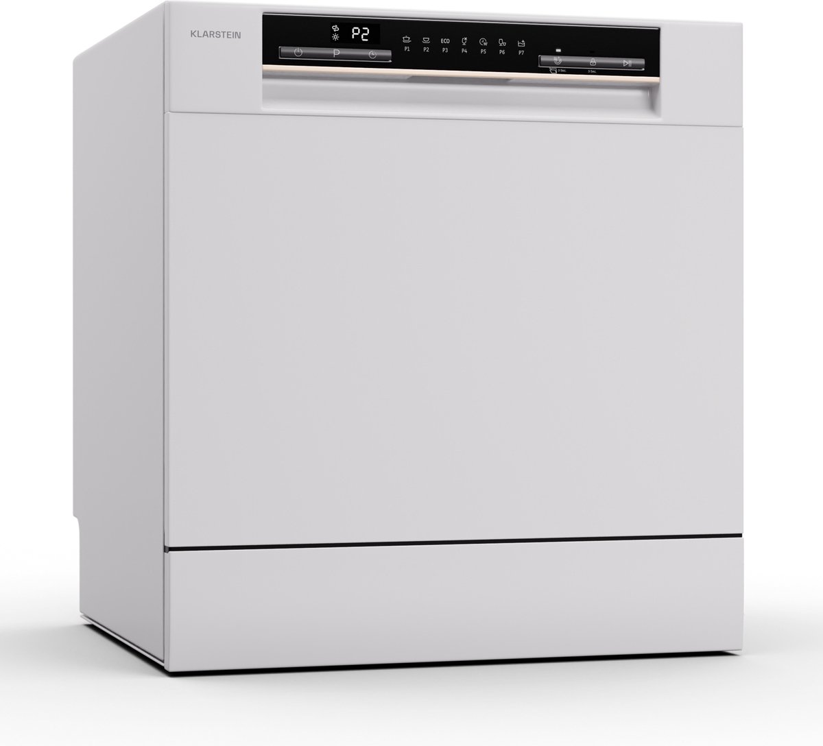 Klarstein Amazonia Eco 8 Mini Vaatwasser - Wit