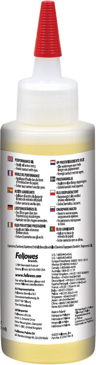 Fellowes Onderhoudsolie 355ml thumbnail 3