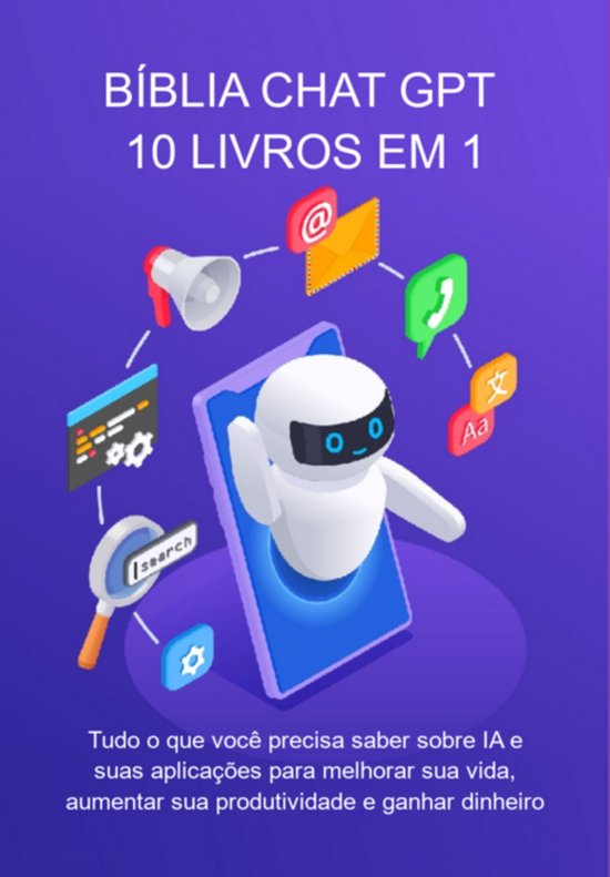 Bíblia Chat Gpt - 10 Livros Em 1 - cover