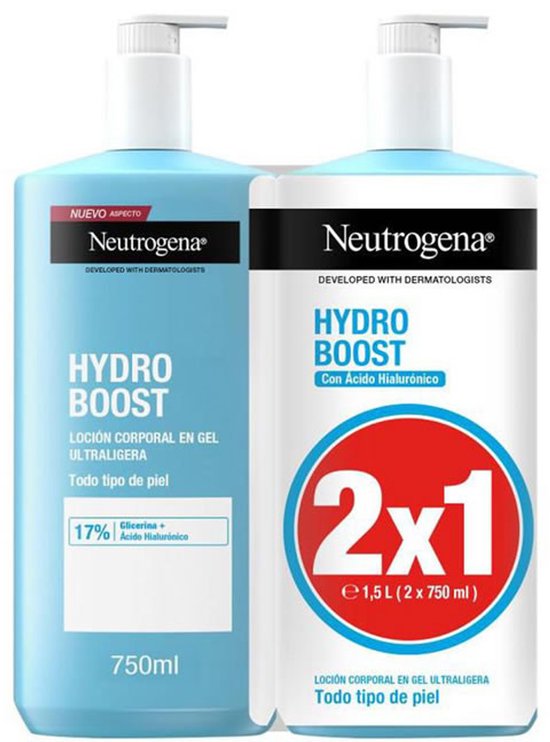 Neutrogena HYDRO BOOST lotion gel corps pack 2 x 750 ml