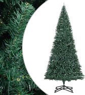 vidaXL - Sapin de Noël artificiel - avec - support - 500 - cm - PVC - vert