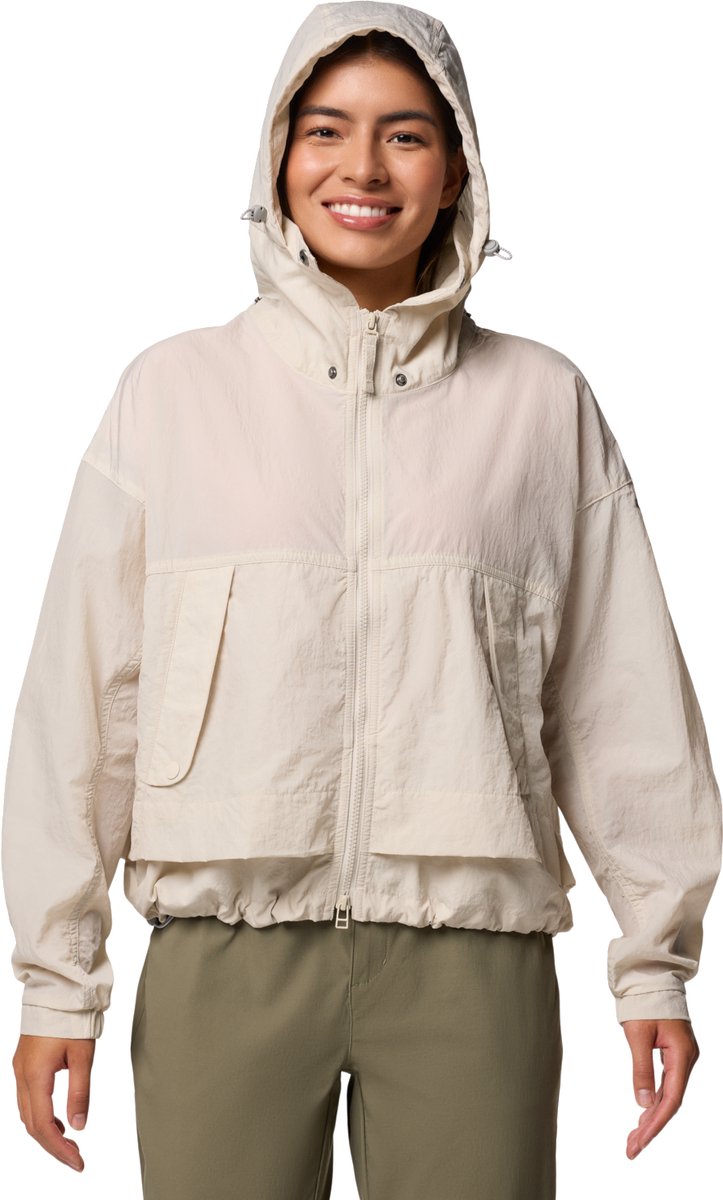 Columbia Paracutie II Windbreaker Jacket Vrouwen Jasje Beige
