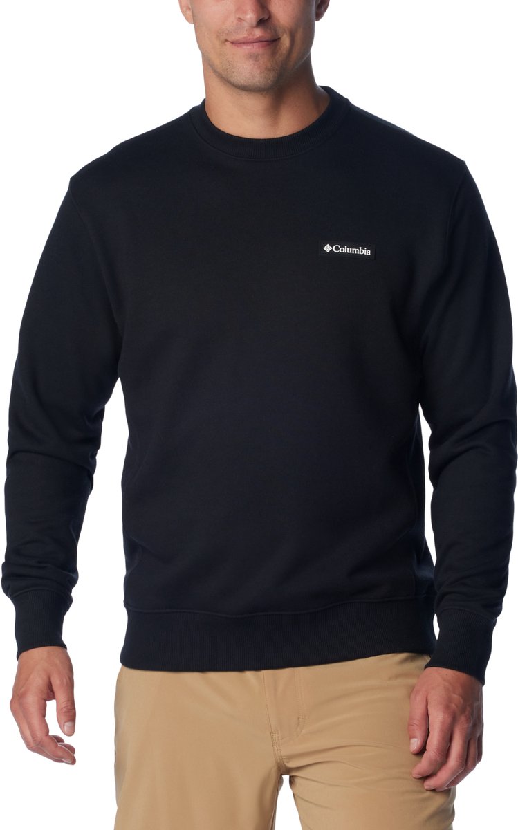 Columbia Marble Canyon French Terry Crew Mannen Sweatshirt Zwart