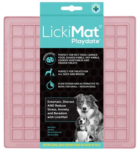 H&S Hondenvoerbak met anti-slip bodem voor honden, katten en puppy's, gezond en langzaam eten zonder hik dankzij de anti-schrokbak, langzame voerbak voor katten, hondenschaal