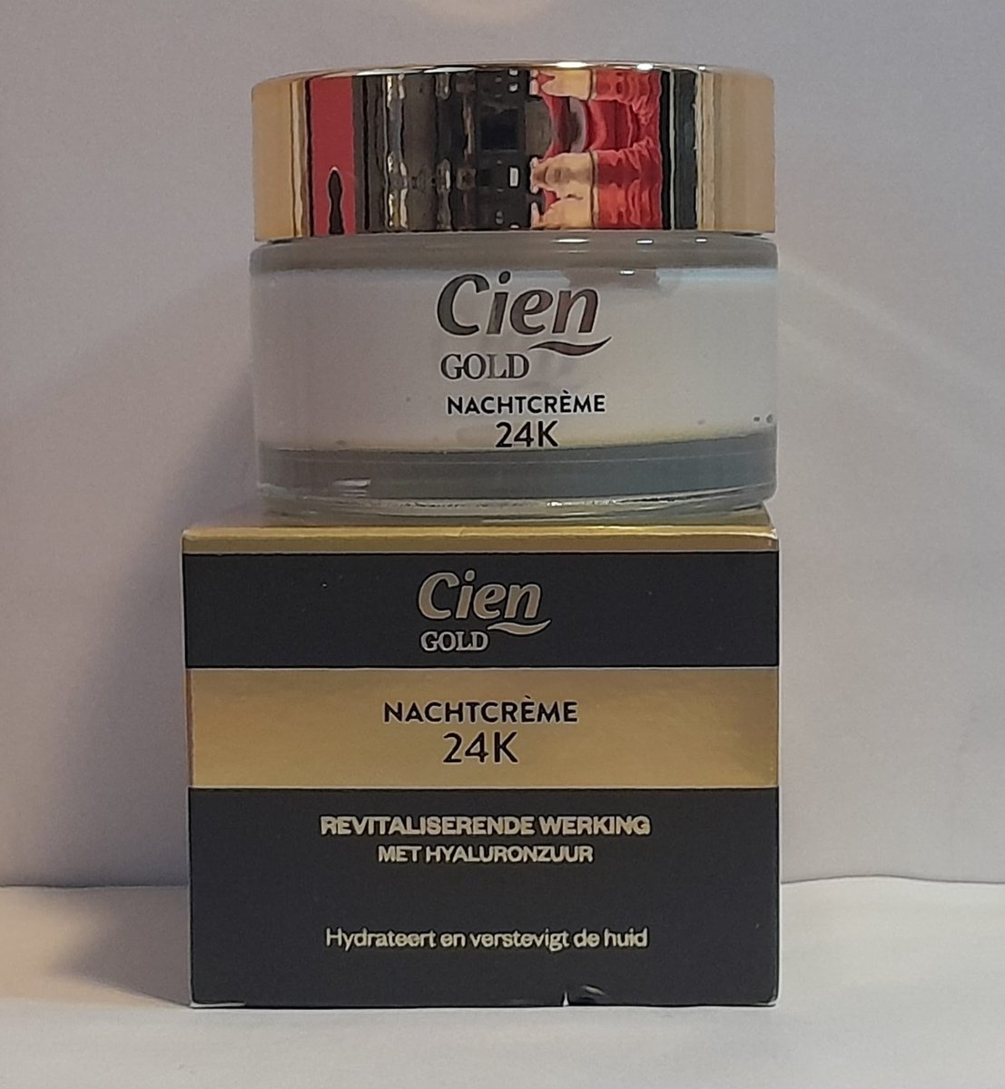 Cien GOLD 24K Nachtcrème met Hyaluronzuur 50ml