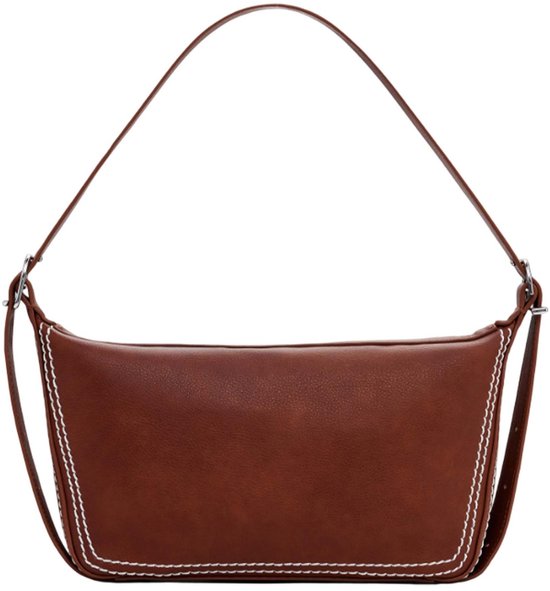 Desigual Half Logo 24 Ven, Accessories PU Across Body Bag Femmes, Marron, Taille Unique en destockage et reconditionné chez