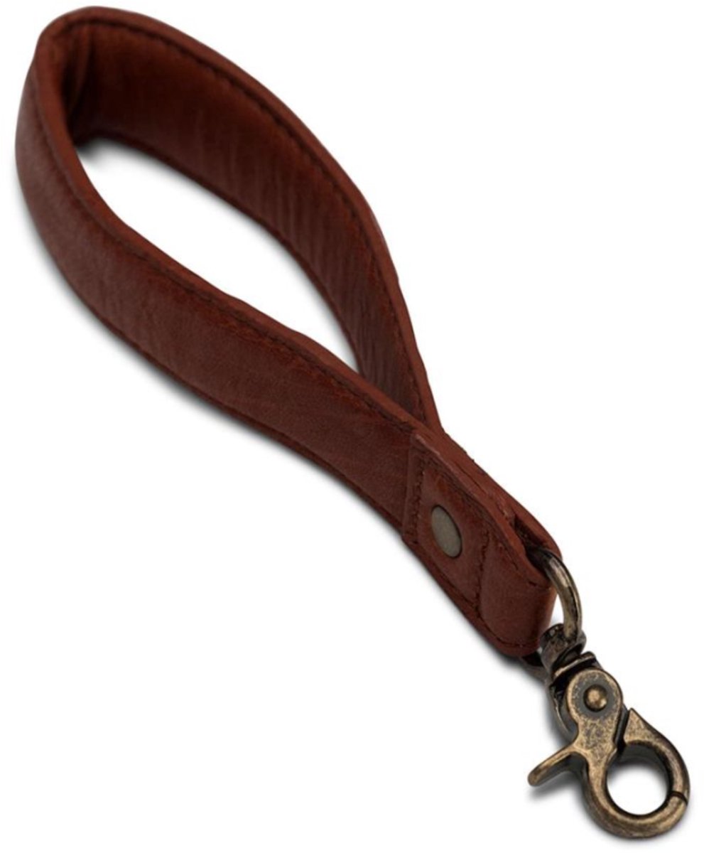 MUUD Cami XL. Handgemaakt leren tassen handvat 21 x 2,2 cm