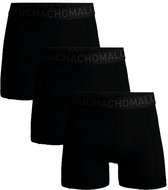Bol.com Muchachomalo Heren Boxershorts Microfiber - 3 Pack - Maat M - Mannen Onderbroeken aanbieding