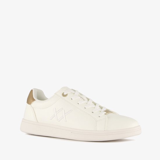 Baskets femme métallisées XX by Mexx blanches - Taille 37 - Semelle amovible