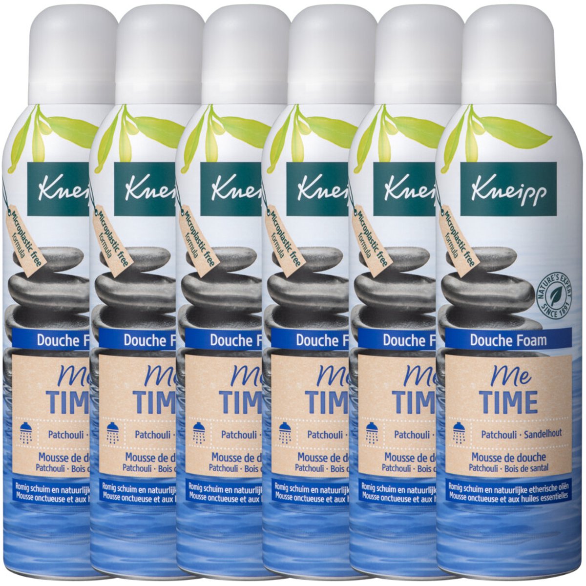 6x Kneipp Douche Foam Me Time 200 ml