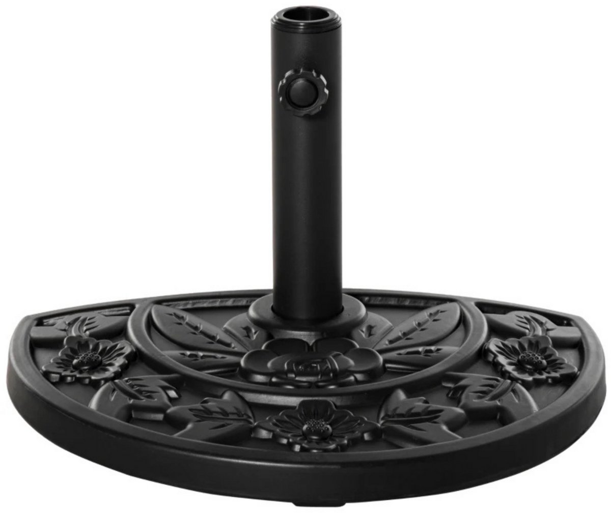 Parasolvoeten - Voet Parasol - Tuin - Zwart - Ø35/38/48 mm