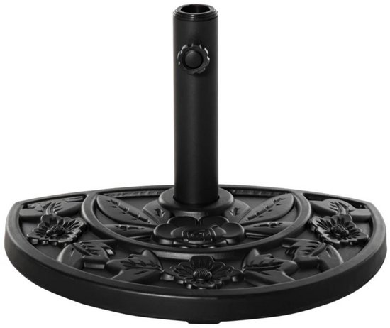 Parasolvoeten – Voet Parasol – Tuin – Zwart – Ø35/38/48 mm