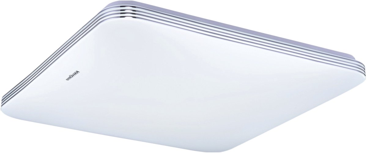 Licht-Erlebnisse - Nesta - LED - Plafonnière - IP44 - 4000K - 2690lm - van - Staal kunststof - in - wit