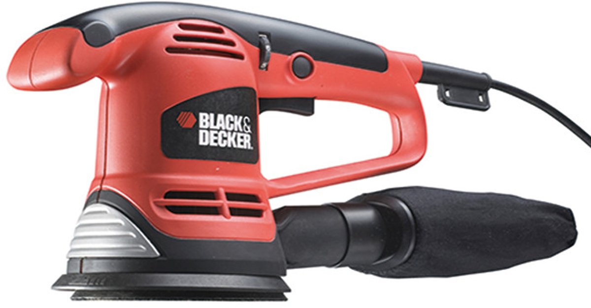 BLACK+DECKER 480W excentrische schuurmachine - KA191EK-QS – foto 2