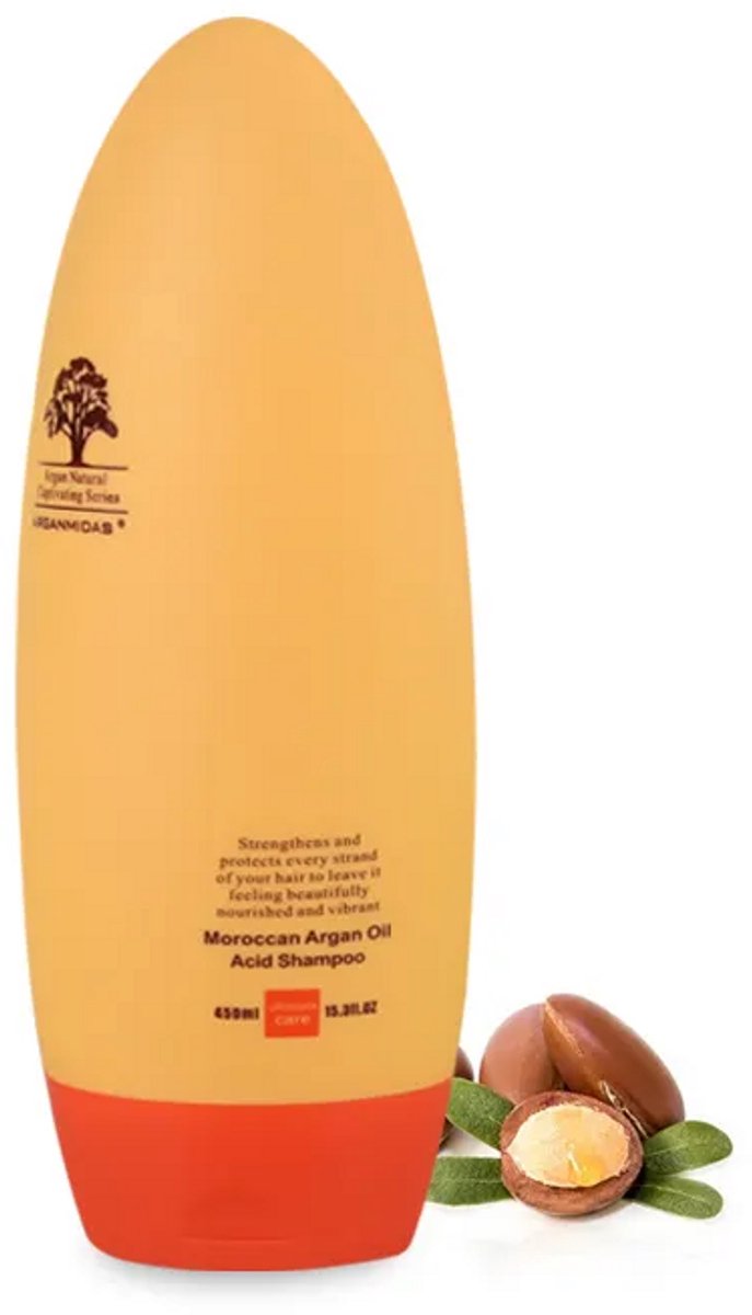 Arganmidas Marokkaanse Arganolie Acid Shampoo / Hydraterende shampoo met arganolie 450 ml
