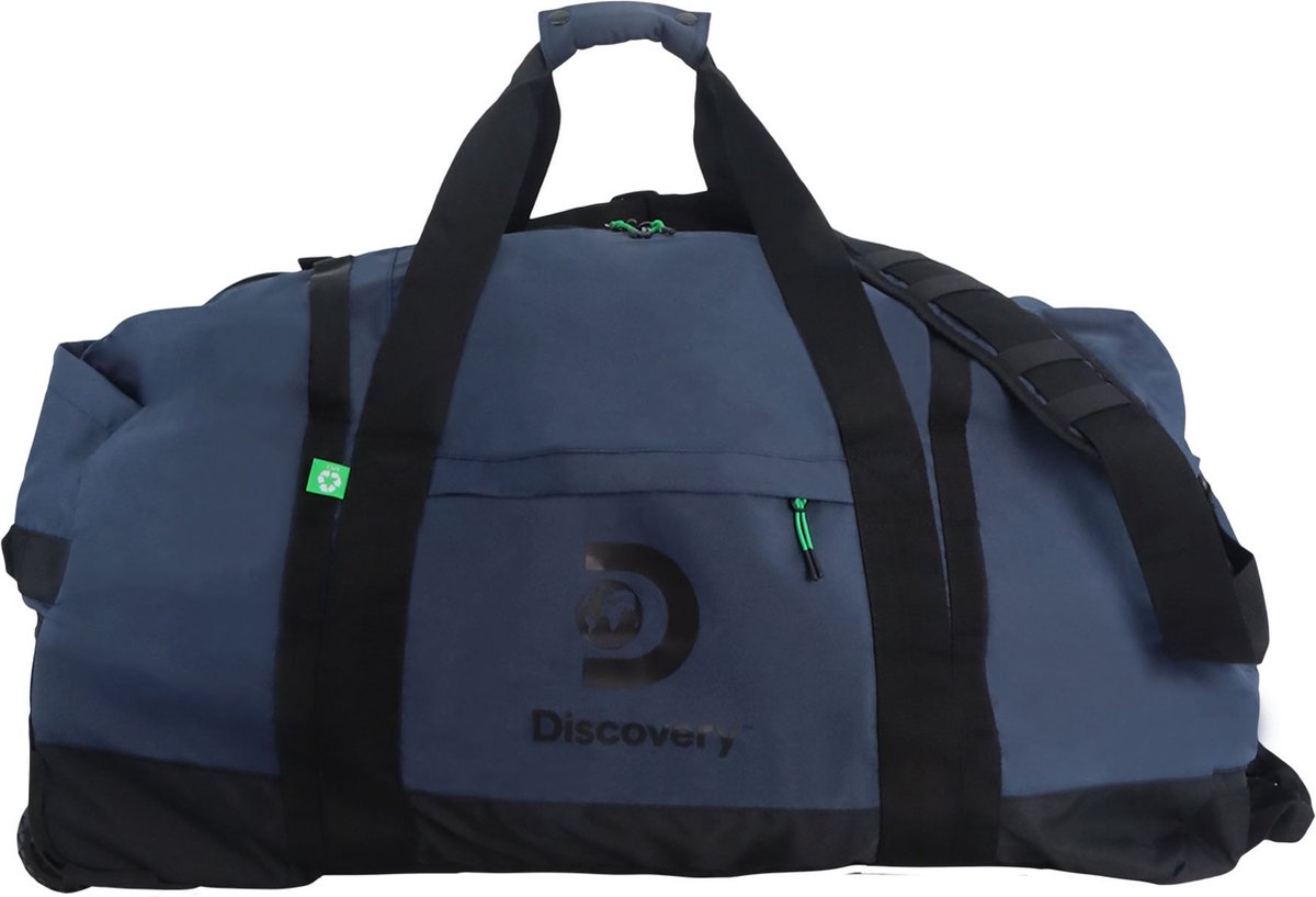 Discovery Reistas met wielen " Drive" 75 cm - 125 Liter / Trolleytas - Marine Blauw - Blauw