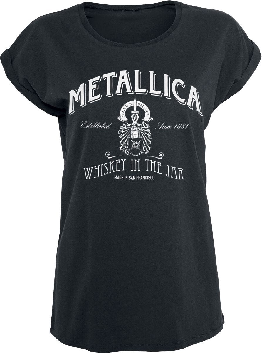 Metallica Whiskey In The Jar Dames T-shirt - zwart - S