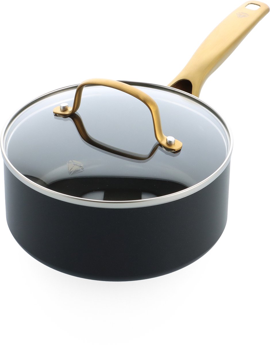 Blue Diamond Gold Edition Steelpan met deksel 18cm 1,9L