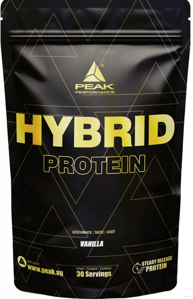 Peak Hybrid Protein (900g) Vanilla - Eiwitten - Eiwit Mix