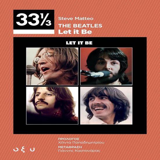 33 1/3 THE BEATLES - LET IT BE - cover