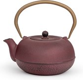 Bredemeijer - Theepot Sichuan 1 L gietijzer Plum rood
