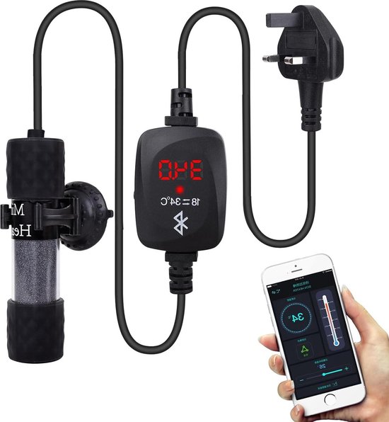MagTool 100-800W Aquariumverwarmer Onderdompelbare Overtemperatuurbeveiliging Uitschakeling