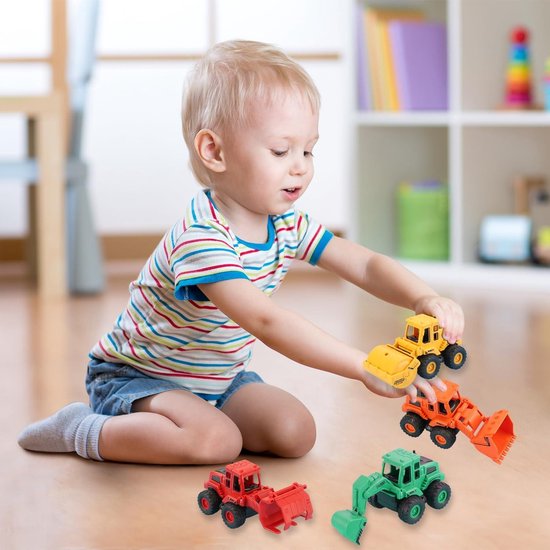 Mineup Magnetische vervormingsrobot, 35 stuks magnetische bouwwereld, bouwplaatsvoertuigen, autospeelgoedset met opbergdoos Mineup Magnetische vervormingsrobot, 35 stuks magnetische bouwwereld, bouwplaatsvoertuigen, autospeelgoedset met opbergdoos
