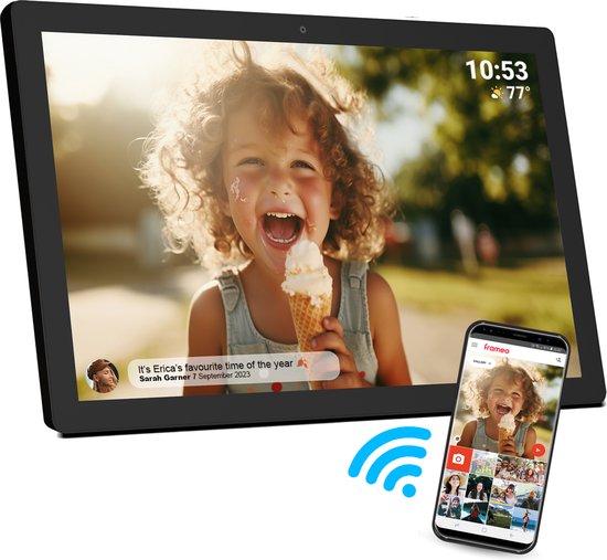 Denver Digitale Fotolijst 32 inch - XXL - Denver - €459,00