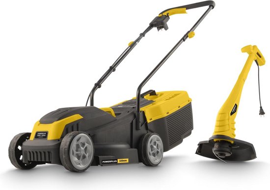 Powerplus POWXG6212T Elektrische grasmaaier + grastrimmer