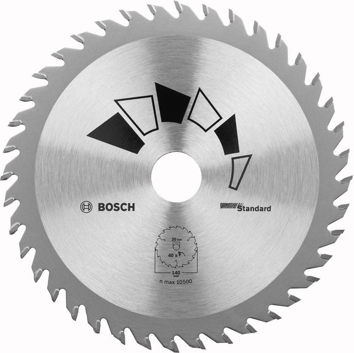 Bosch Cirkelzaagblad basic 160x2.2x20/16,t24 (1)