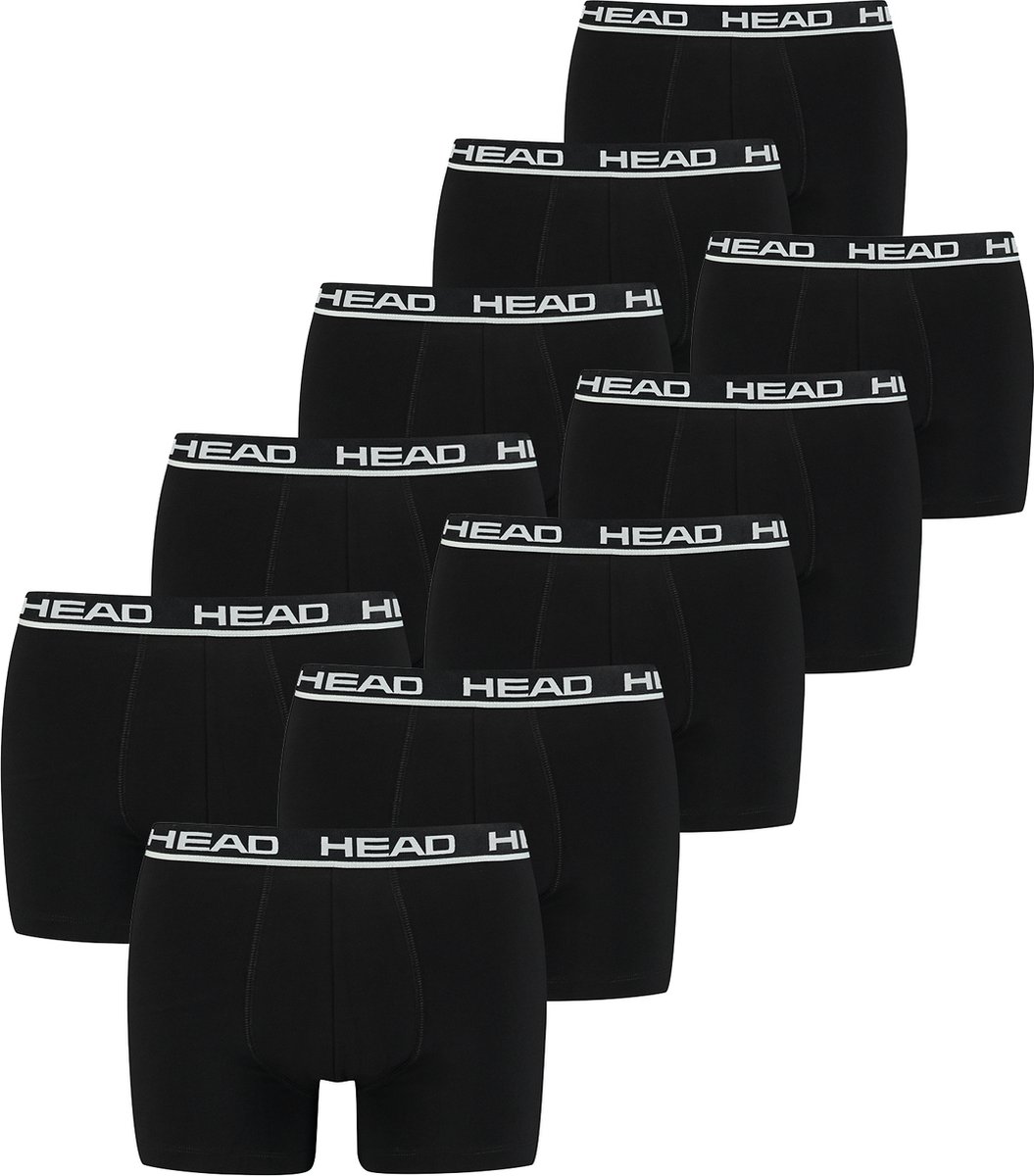 BOXERS Set van 10 HEAD Basic Boxers Boxershorts voor heren
