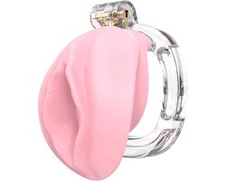 Rimba P-Cage - P-Cage PC10 - Kuisheidskooi - Peniskooi - Pussy - Roze/Transparant