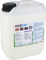 Woodcon 5 Liter - ca. 40 m² - Maakt hout gegarandeerd 100% waterafstotend - Hout impregneermiddel voor buiten - Nano coating hout