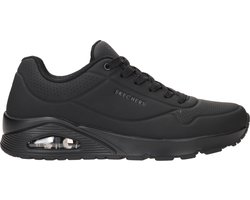 Skechers Uno - Stand On Air - Heren Sneakers - Zwart