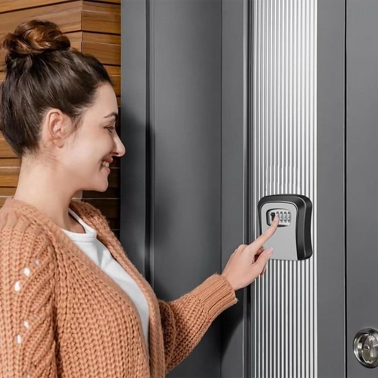 MASTER LOCK Schlüsseltresor - Extra Sicherheit - Wandmontage - Large - Wetterfest - - 5415EURD