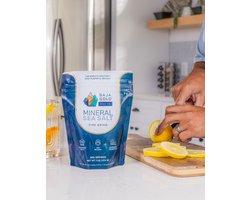 Baja Gold Sea Salt - mineraal zeezout voor gerechten en hydratatie - 454 gram