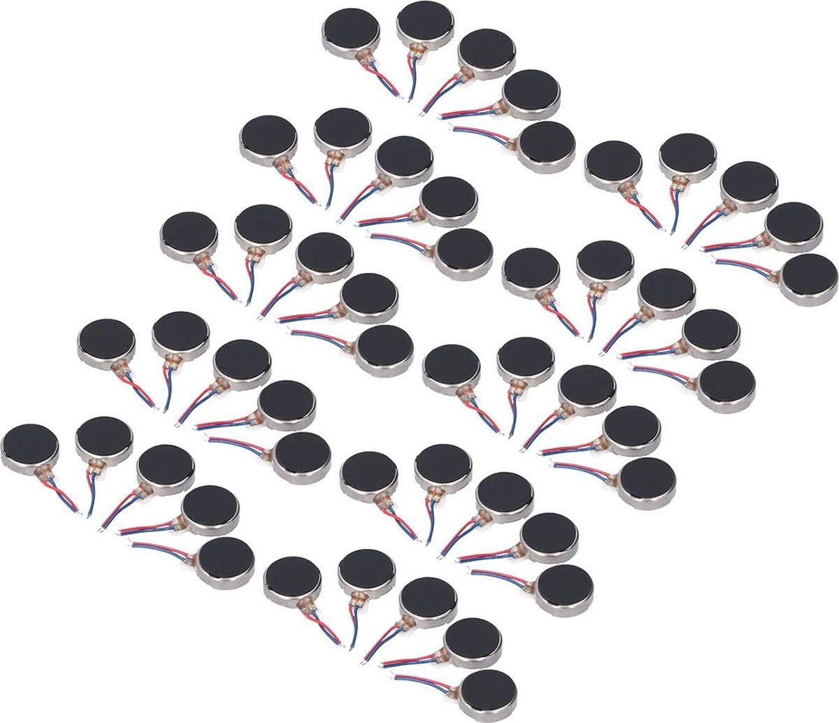 Mini-vibratiemotoren 10 x 27 mm - set van 50 - lichtgewicht en stil - duurzaam - voor horloges, mobiele telefoons en tablets
