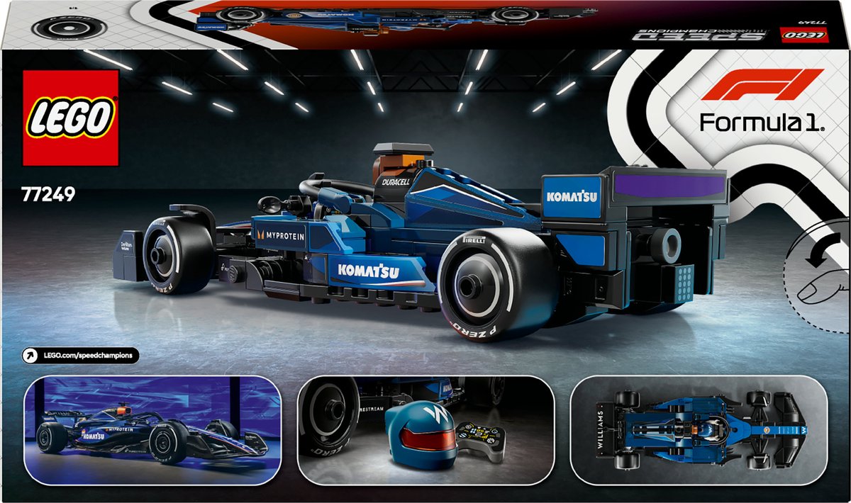 LEGO Speed Champions Williams Racing FW46 F1 racewagen Set - 77249 — afbeelding 21
