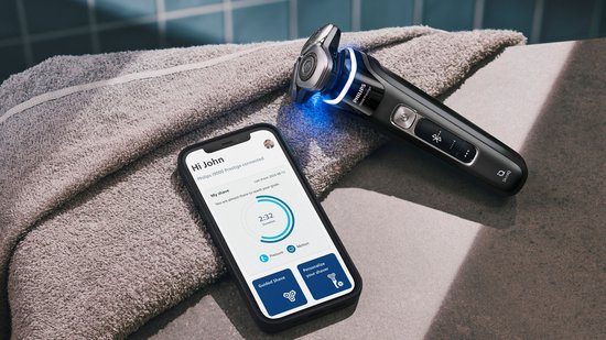 Philips Shaver i9000 Prestige Elektrisch Scheerapparaat Voor Mannen - Met Quick Clean Pod & Baardstyler- Zwart - XP9200/33